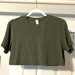 Lululemon All Yours Cropped T-Shirt